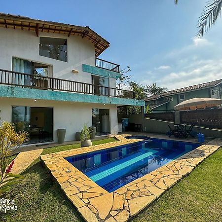 Casa completa com vista na praia do Curral Ilhabela Exterior foto