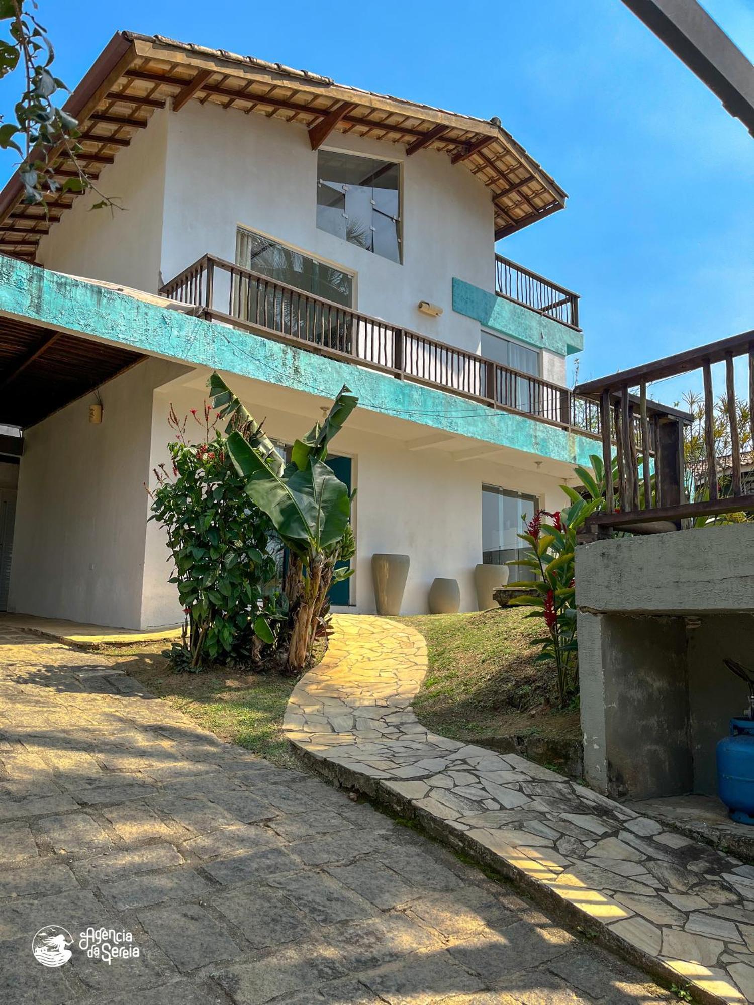 Casa completa com vista na praia do Curral Ilhabela Exterior foto
