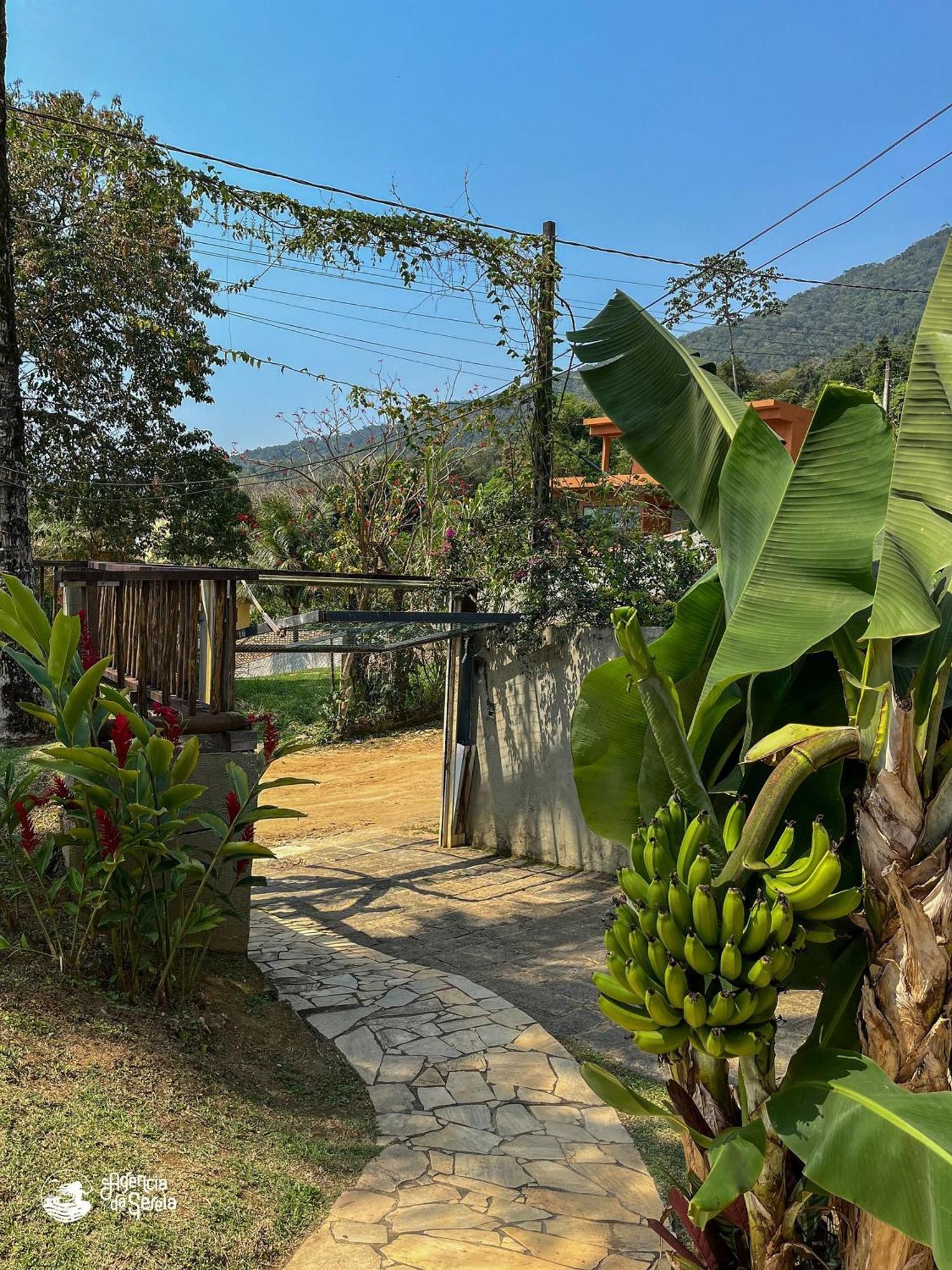 Casa completa com vista na praia do Curral Ilhabela Exterior foto